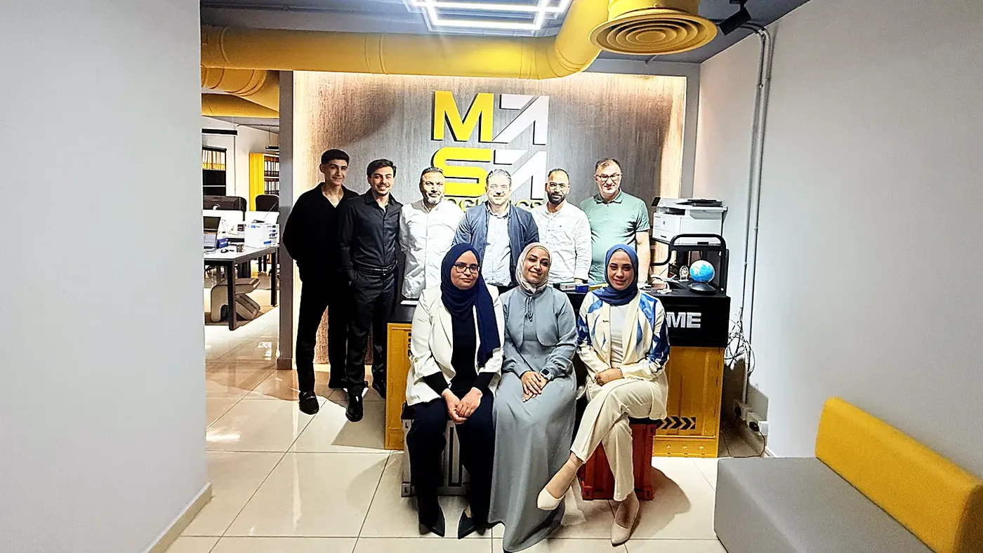 The MASA Logistics team at the Amman head office